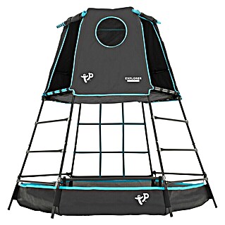 TP Toys Klettergerüst Explorer (Metall, Schwarz, Ø x H: 208 x 201 cm)