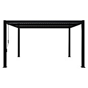 Sojag Standard-Pavillon Milo (B x H: 297,5 x 224,6 cm, Schwarz, Material Gestell: Stahl) | BAUHAUS