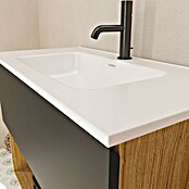 Lavabo Luz (An x L: 101 x 46 cm, Con desbordamiento, Blanco) | BAUHAUS