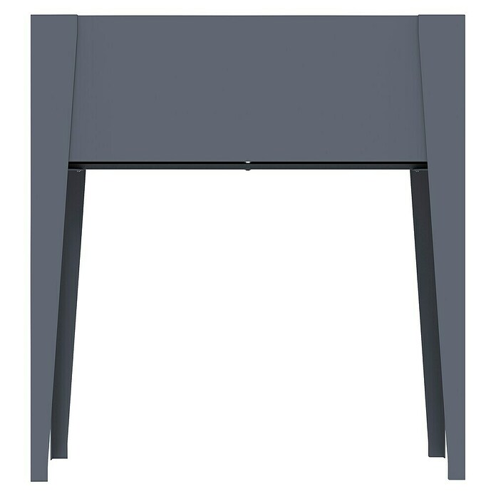 Westmann Hochbeet Vedura (40 x 74 x 80 cm, Metall, Anthrazit) | BAUHAUS