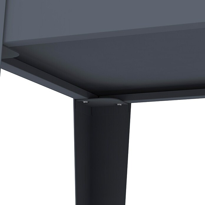 Westmann Hochbeet Mobila (50 x 93 x 80 cm, Metall, Anthrazit) | BAUHAUS