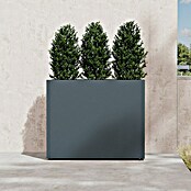 Herstera Garden Pflanzkasten Cube (Außenmaß (L x B x H): 100 x 40 x 80 cm, Metall, Anthrazit) | BAUHAUS