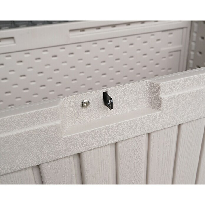 Westmann Kissenbox Alba (63 x 128 x 64 cm, Kunststoff, Beige) | BAUHAUS