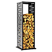 Westmann Kaminholzregal (37,5 x 37,5 x 112 cm, Stahl, Anthrazit, Luma Grid) | BAUHAUS