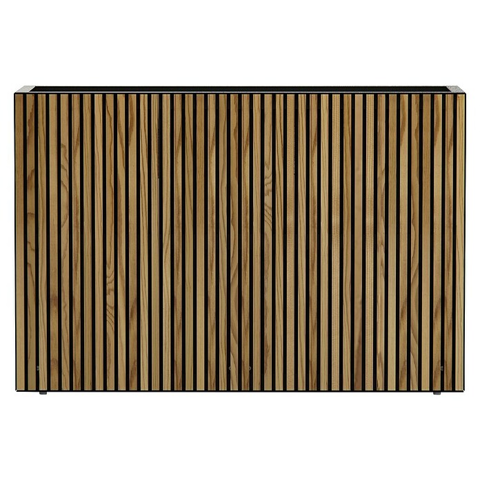 Herstera Garden Pflanzkasten Deco Planter (Außenmaß (L x B x H): 120 x 40 x 80 cm, Holz, Schwarz, Natur) | BAUHAUS