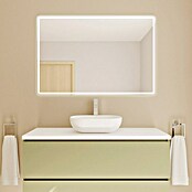 Encimera para lavabo (46 x 71 x 3 cm, Blanco Seda) | BAUHAUS