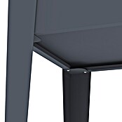Westmann Hochbeet Vedura (30 x 100 x 80 cm, Metall, Anthrazit) | BAUHAUS