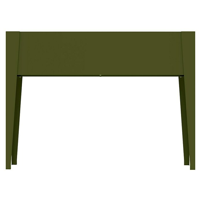 Westmann Hochbeet Vedura (30 x 100 x 80 cm, Metall, Olivgrün) | BAUHAUS