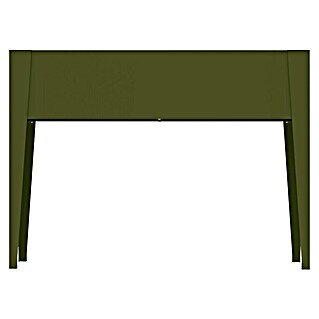 Westmann Hochbeet Vedura (30 x 100 x 80 cm, Metall, Olivgrün)
