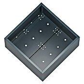 Herstera Garden Pflanzkasten Cube (Außenmaß (L x B x H): 100 x 100 x 50 cm, Metall, Anthrazit) | BAUHAUS