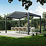 Pergola Icon 1013 (L x B x H: 308 x 399 x 282 cm, Anthrazit, Aluminium) | BAUHAUS