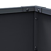 Westmann Hochbeet Mobila Plus (50 x 118 x 80 cm, Metall, Anthrazit) | BAUHAUS