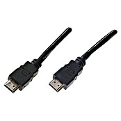 Schwaiger HDMI-Kabel (1,3 m, Geschirmt, Vergoldete Kontakte, Schwarz)