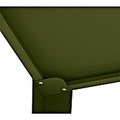 Westmann Hochbeet Vedura (30 x 100 x 80 cm, Metall, Olivgrün) | BAUHAUS