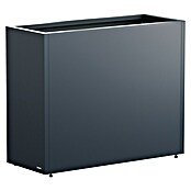 Herstera Garden Pflanzkasten Cube (Außenmaß (L x B x H): 100 x 40 x 80 cm, Metall, Anthrazit) | BAUHAUS