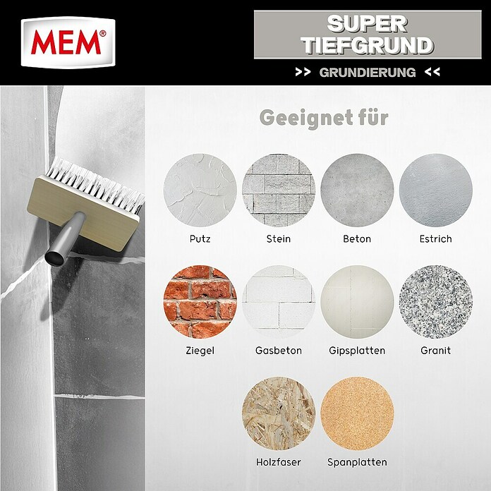 MEM Super-Tiefgrund (5 l, Lösemittelfrei)