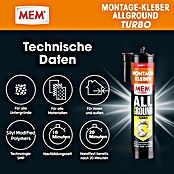MEM Montage-Kleber (Weiß, 450 g)