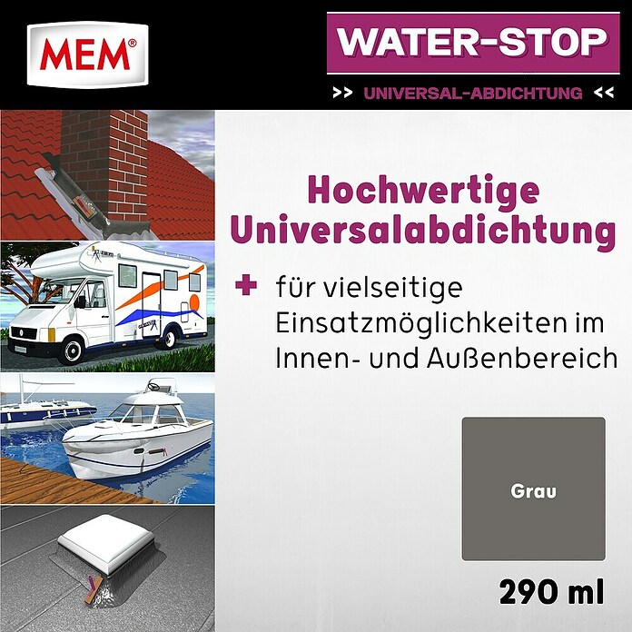 MEM Water Stop (290 ml, Lösemittelfrei)