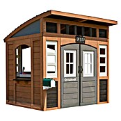 Zwerkules Spielhaus Trolli (L x B x H: 155,63 x 177,3 x 138,86 cm, Holz, Braun, Grau) | BAUHAUS