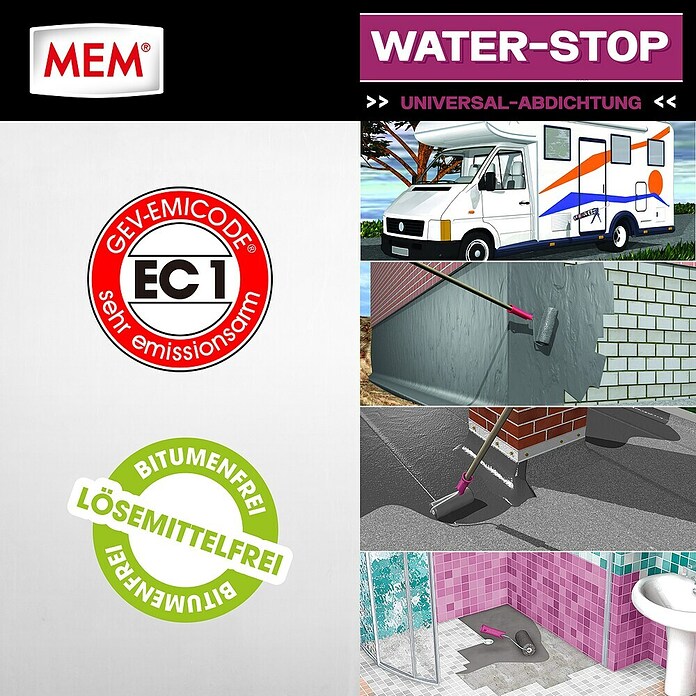 MEM Water Stop (6 kg, Lösemittelfrei)