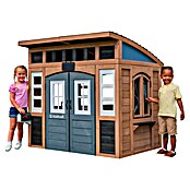 Zwerkules Spielhaus Trolli (L x B x H: 155,63 x 177,3 x 138,86 cm, Holz, Braun, Grau) | BAUHAUS