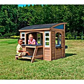 Zwerkules Spielhaus Trolli (L x B x H: 155,63 x 177,3 x 138,86 cm, Holz, Braun, Grau) | BAUHAUS