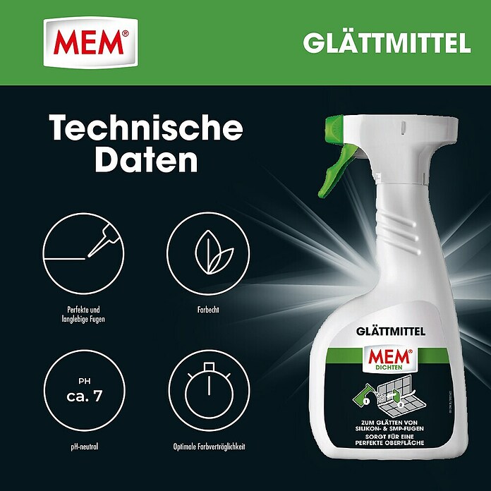 MEM Silikon-Glättmittel (500 ml) | BAUHAUS
