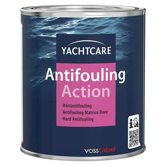 Yachtcare Hartantifouling Action - Blau, 750 ml - Dose Yachtcare Antifouling Action.