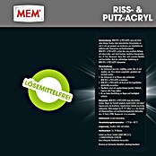 MEM Riss-Acryl (Weiß, 300 ml)