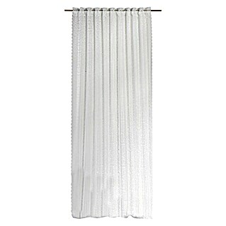 Elbersdrucke Schlaufenbandschal Membran (100% Polyester, 140 x 255 cm, Weiß)