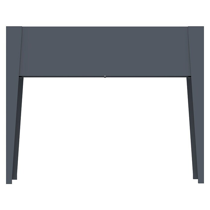 Westmann Hochbeet Vedura (40 x 109 x 80 cm, Metall, Anthrazit) | BAUHAUS