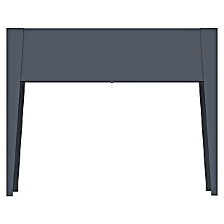 Westmann Hochbeet Vedura (40 x 109 x 80 cm, Metall, Anthrazit)