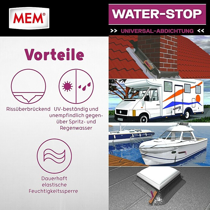 MEM Water Stop (290 ml, Lösemittelfrei)