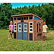 Zwerkules Spielhaus Trolli (L x B x H: 155,63 x 177,3 x 138,86 cm, Holz, Braun, Grau) | BAUHAUS
