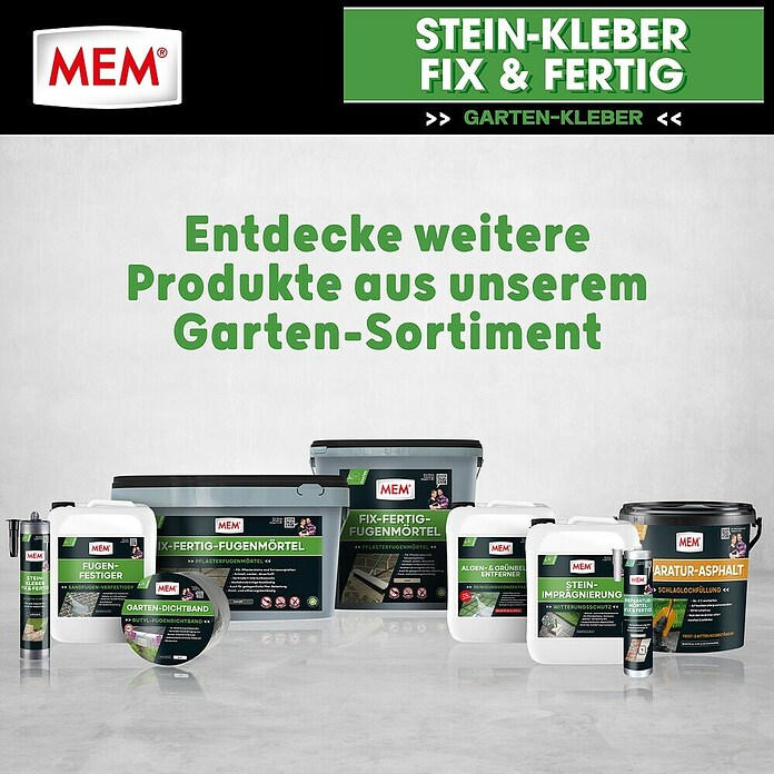 MEM Steinkleber FIX & FERTIG (445 g) | BAUHAUS