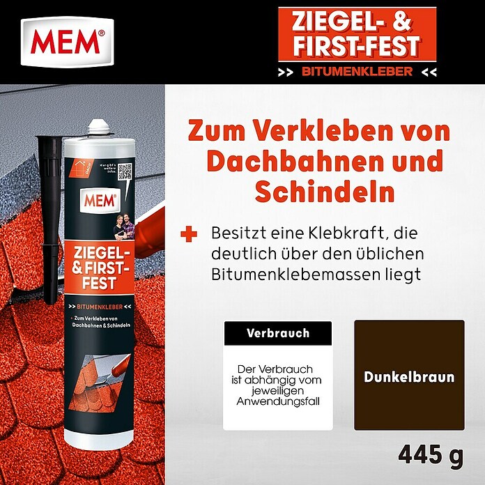 MEM Ziegel- & Firstfest (445 g)
