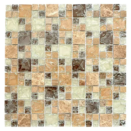 Mosaikfliese Crystal Mix XIC K1453