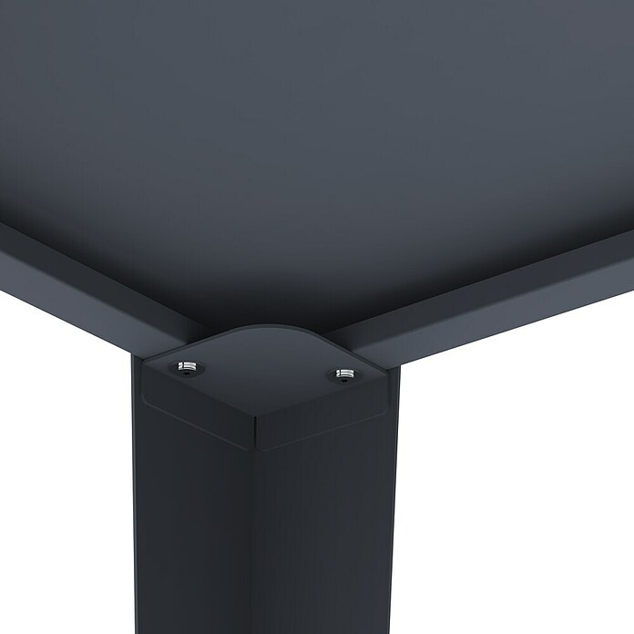 Westmann Hochbeet Vedura (40 x 109 x 80 cm, Metall, Anthrazit) | BAUHAUS