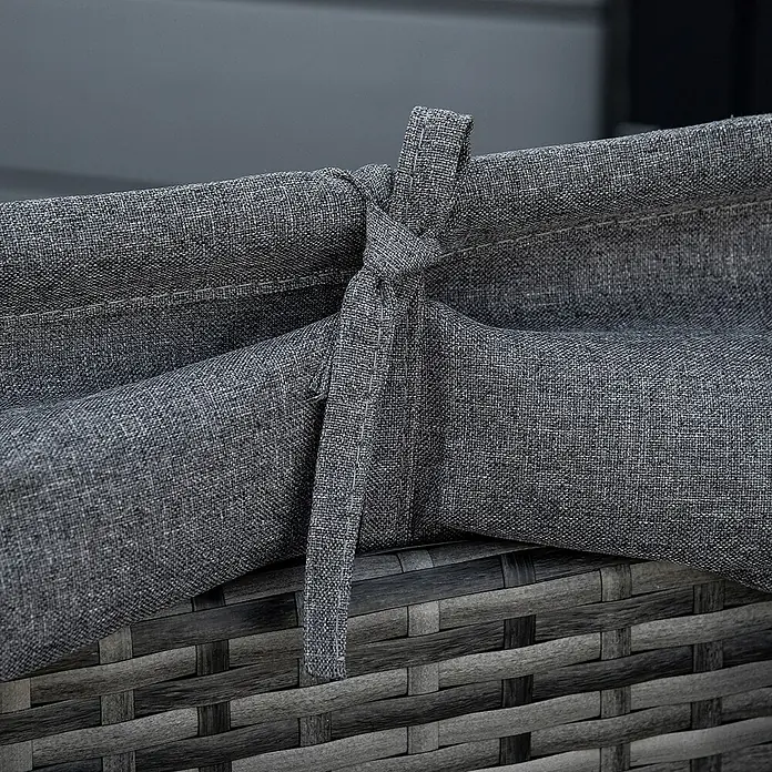 Outsunny Gartenliege - Grey, Metall
