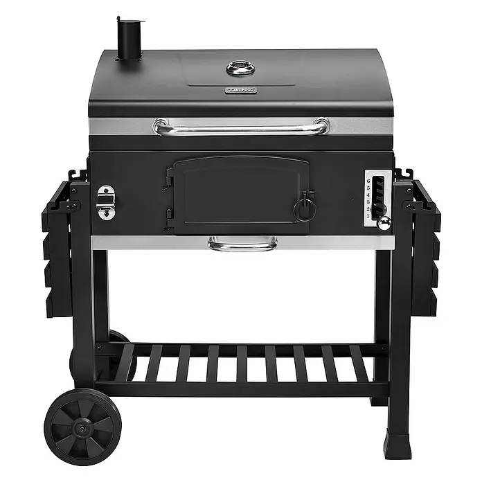 TAINO Holzkohlegrill HERO XXL Set - Schwarz