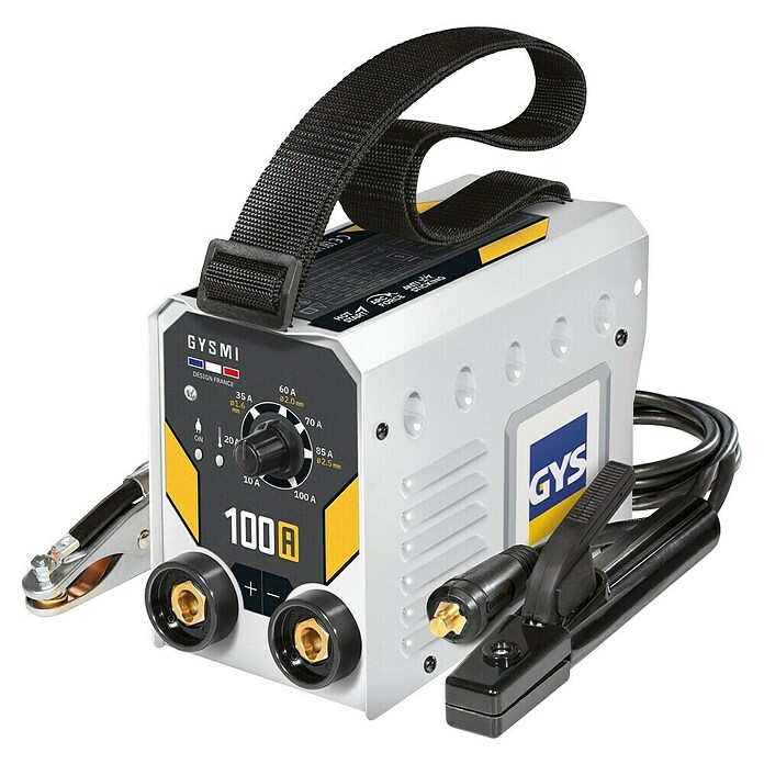 Gys Varilni aparat za varjenje z elektrodami GYSMI100A  (Varilni tok: 10 A - 100 A, Do x Š x V: 21 x 13 x 10 cm) | 2385 - Schweißgeräte Marke | BBDR - Schweißgeräte | BBD - Elektro WZ/Großmaschinen | BB - ElektroWZ/Großmaschinen | B - Werkz/Masch/Maschzubeh/Auto | BAUHAUS