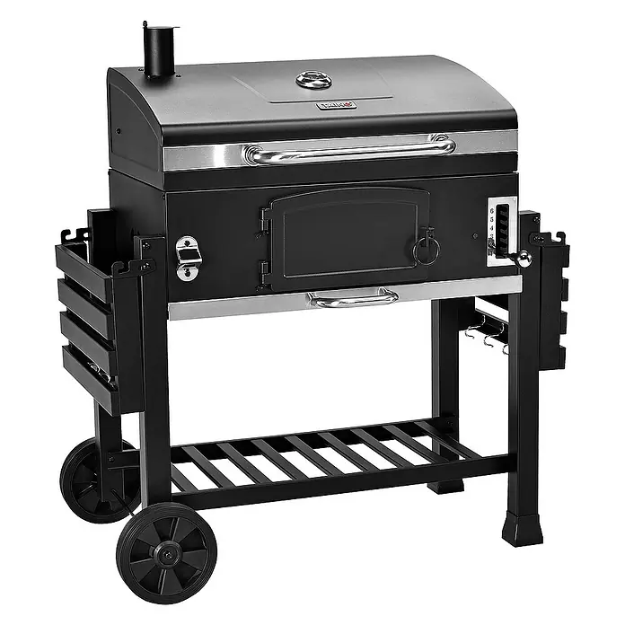 TAINO Holzkohlegrill HERO XXL Set - Schwarz