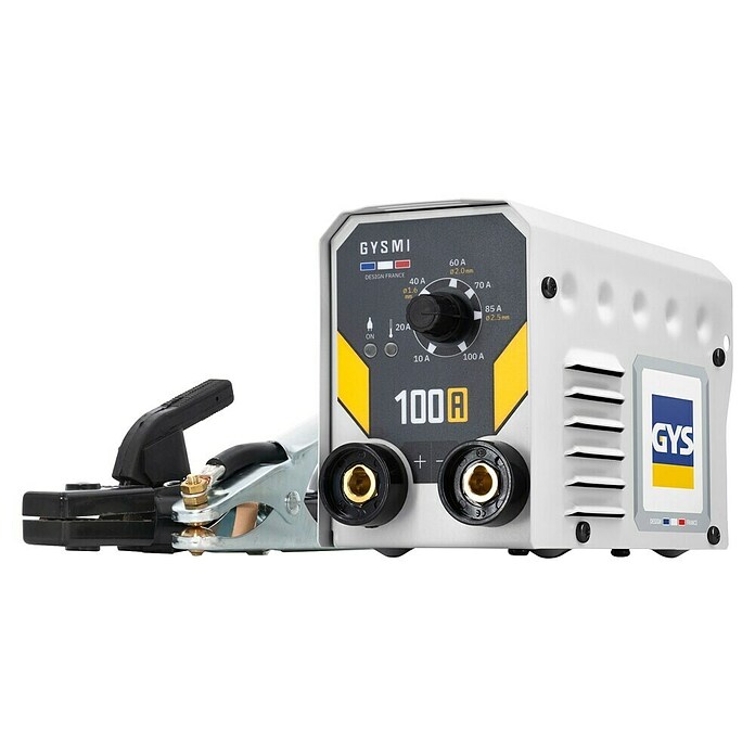 Gys Varilni aparat za varjenje z elektrodami GYSMI100A  (Varilni tok: 10 A - 100 A, Do x Š x V: 21 x 13 x 10 cm) | 2385 - Schweißgeräte Marke | BBDR - Schweißgeräte | BBD - Elektro WZ/Großmaschinen | BB - ElektroWZ/Großmaschinen | B - Werkz/Masch/Maschzubeh/Auto | BAUHAUS