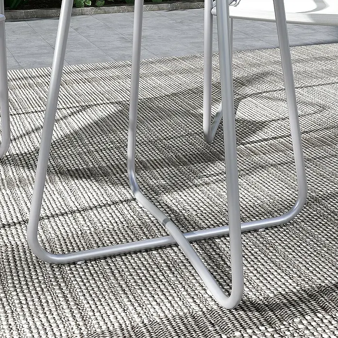 Outsunny Loungemöbel-Set - Grau
