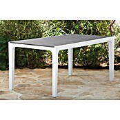 Keter Conjunto de muebles Harmony (5 pzs., Polipropileno, Blanco/Gris) | BAUHAUS