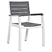 Keter Conjunto de muebles Harmony (5 pzs., Polipropileno, Blanco/Gris) | BAUHAUS