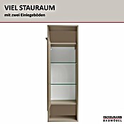 Fackelmann B.Paris Midischrank (B x T x H: 40,2 x 32 x 125,7 cm, Anschlag: Links, Cubanit Grau) | BAUHAUS