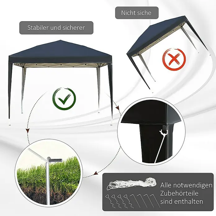 Outsunny Faltpavillon - 