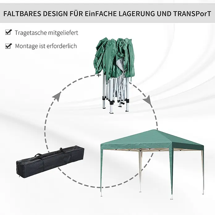 Outsunny Faltpavillon - 