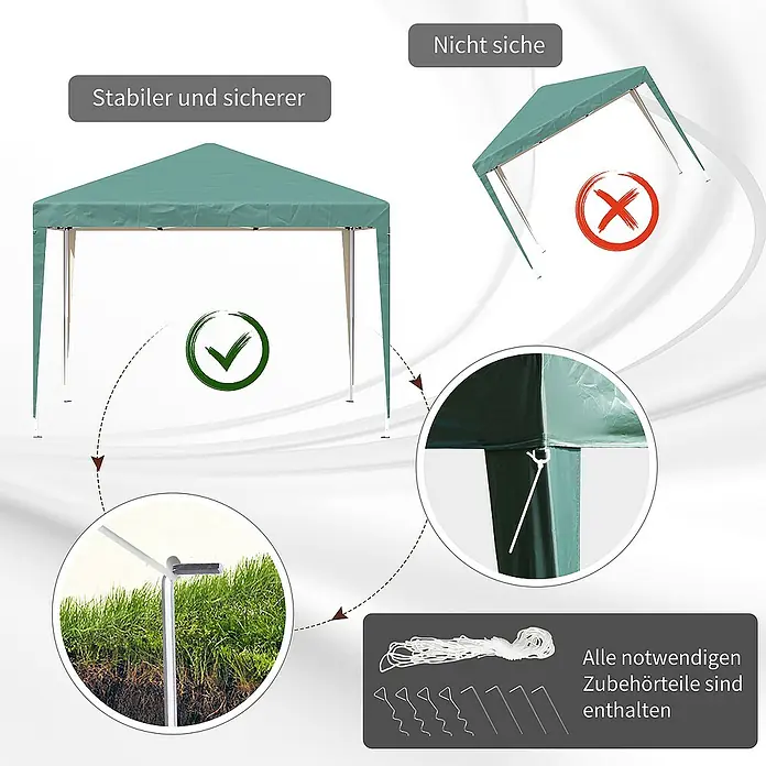 Outsunny Faltpavillon - 